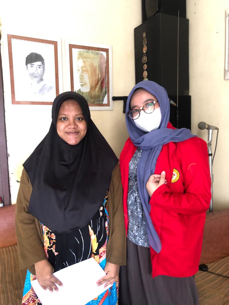 Kali pertama bertemu dengan Ibu Endang